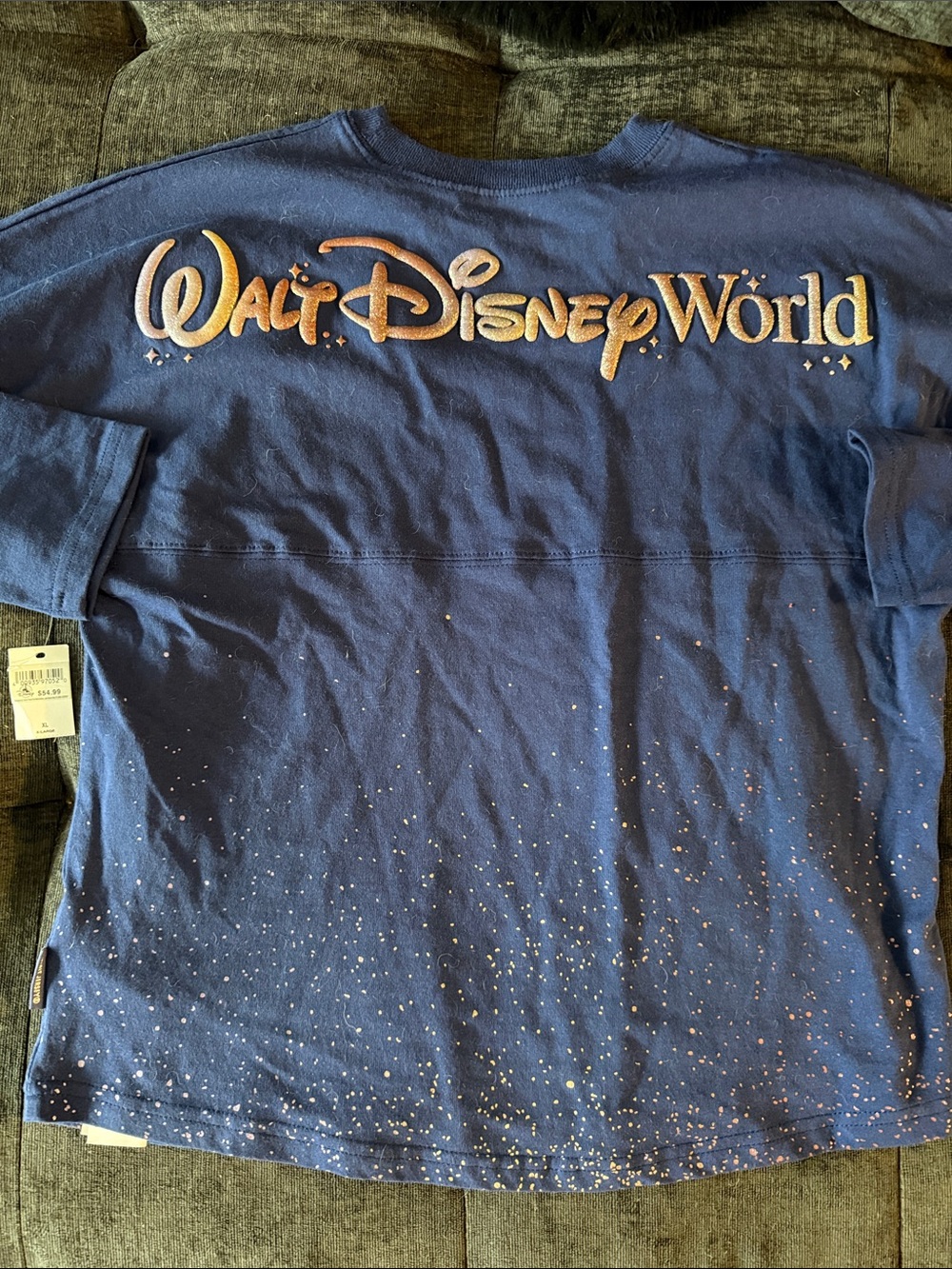 Walt Disney World kids spirit jersey 50th with Gold Logo